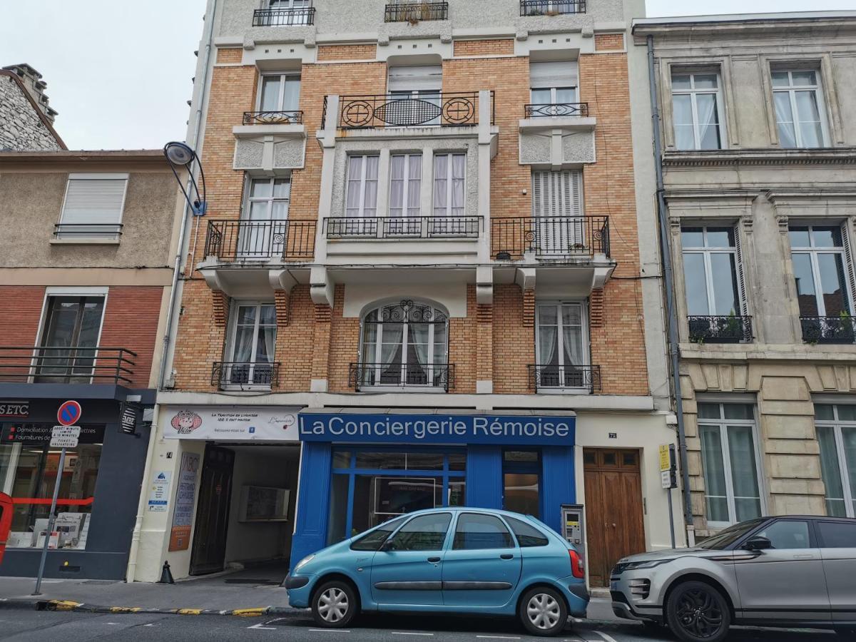Chez Fifi - Hyper centre à 200 m de la cathédrale Reims Exterior foto